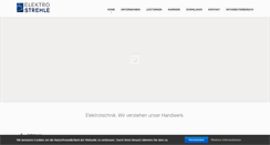 Desktop Screenshot of elektro-strehle.de
